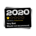 2020 Rating Vinyl Sticker - BustedTees.com