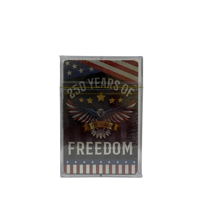 250 Years of Freedom Foil Playing Cards