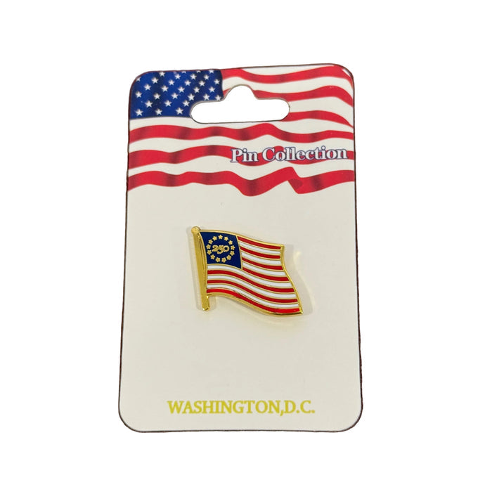 250th Anniversary Flag Pin