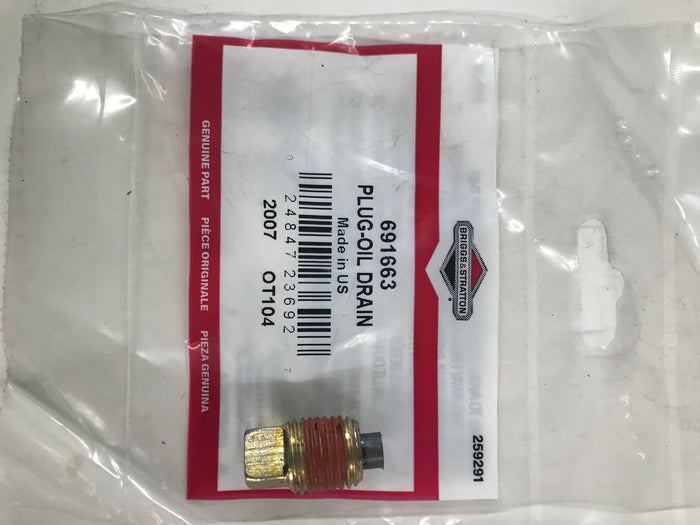 691663 Oil Drain Plug Magnetic