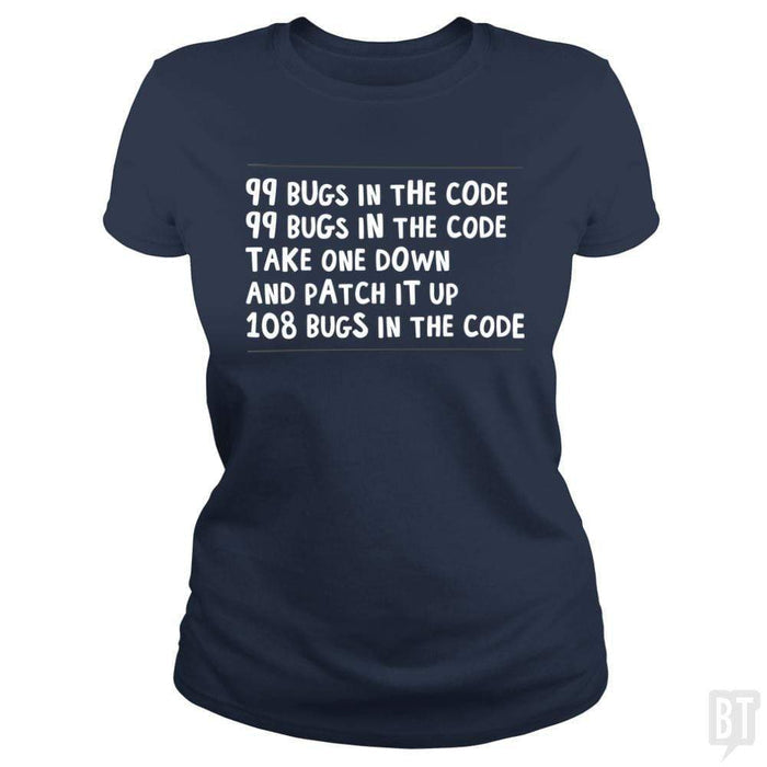 Classic Ladies Tee / Navy Blue / S