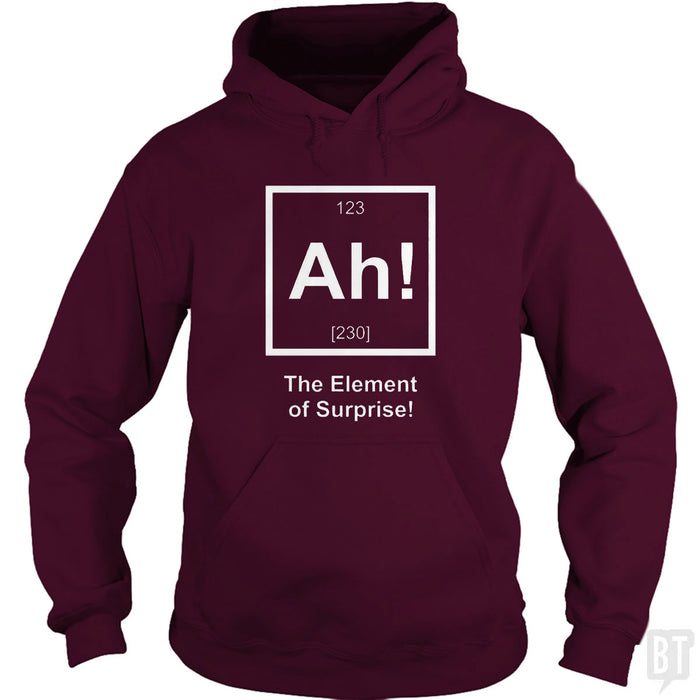 Hoodie / Maroon / S