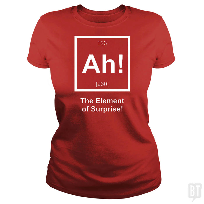 Classic Ladies Tee / Red / S