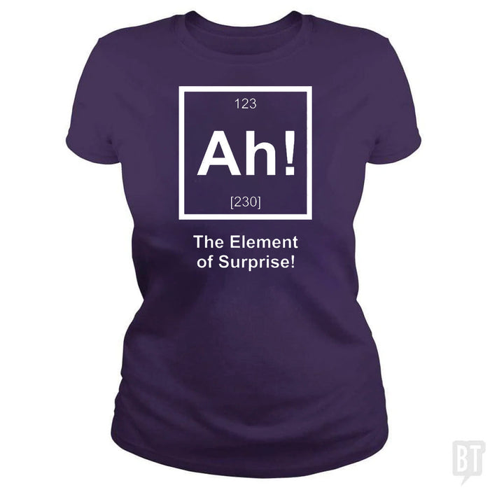 Classic Ladies Tee / Purple / S
