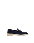 Veronica Beard Ailey Suede Loafer - Eclipse