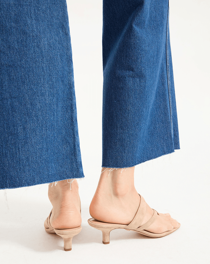 Veronica Beard Alanis Suede Sandal - Sand