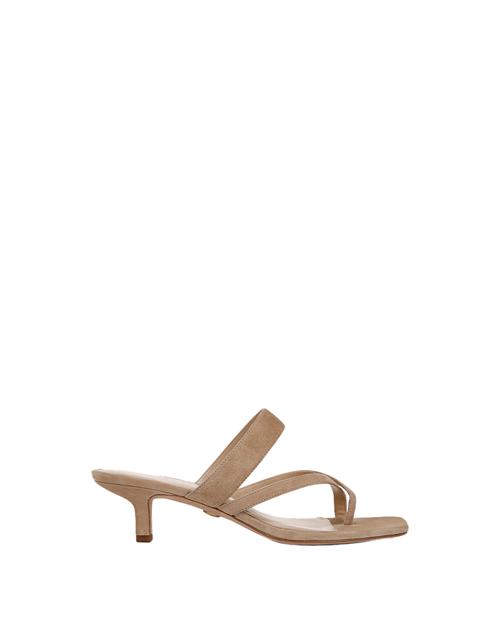 Veronica Beard Alanis Suede Sandal - Sand