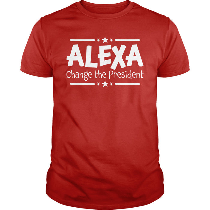 Alexa Change The President