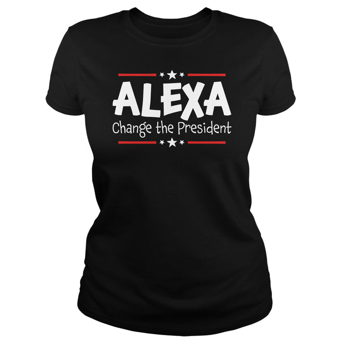 Alexa Change The President