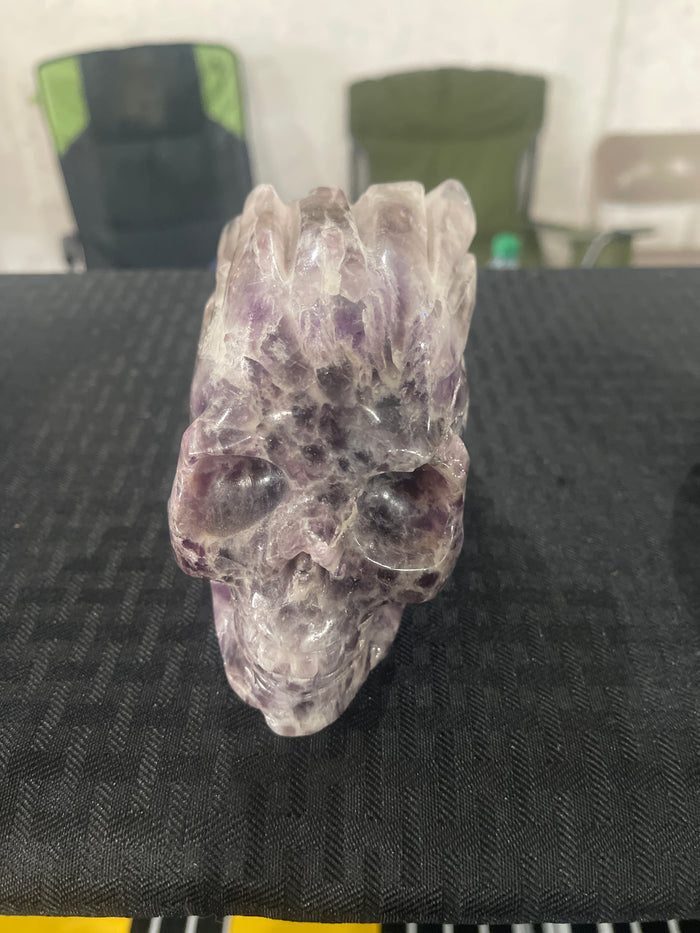 Amethyst skull