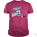 SunFrog-Busted BustedTees Classic Guys / Unisex Tee / Heliconia / S Analog Retirement