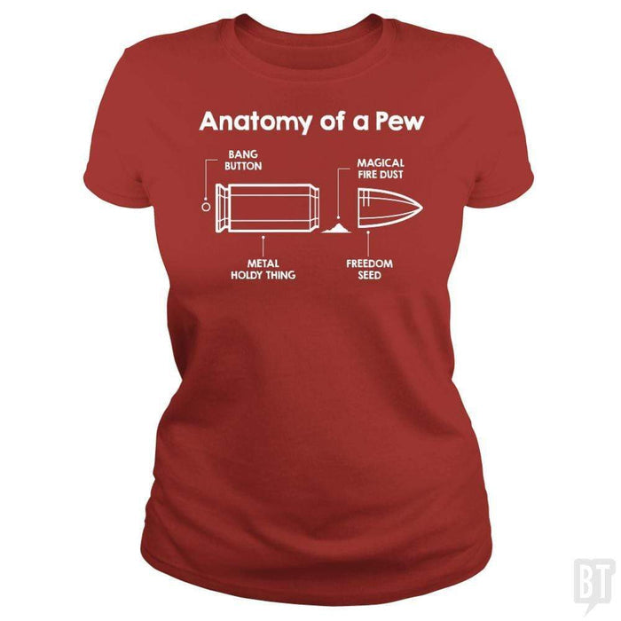 Classic Ladies Tee / Red / S