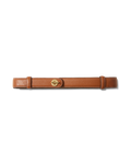 Veronica Beard Anchor Leather Belt Hazelwood