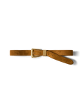 Veronica Beard Arch Suede Belt - Acorn