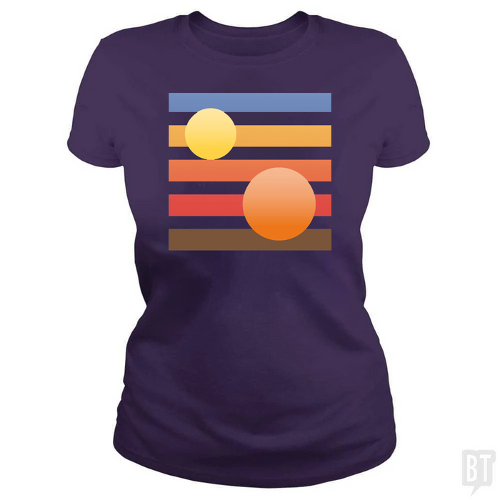 Classic Ladies Tee / Purple / S