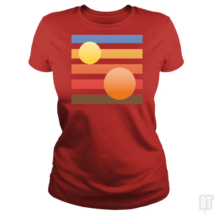 Classic Ladies Tee / Red / S