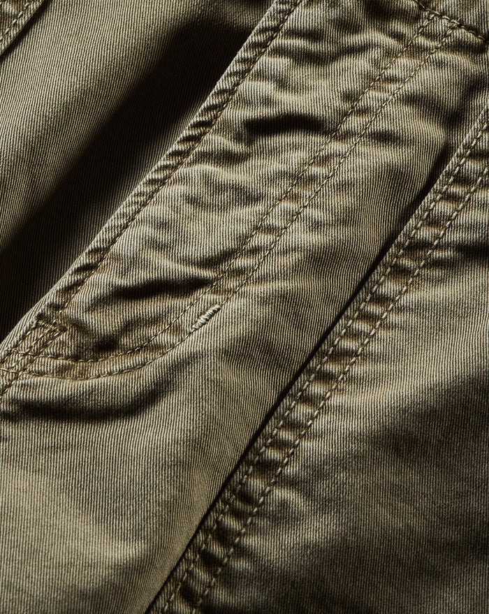 Veronica Beard Arya Straight-Leg Pant - Army