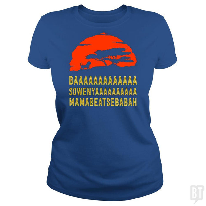 Classic Ladies Tee / Royal Blue / S