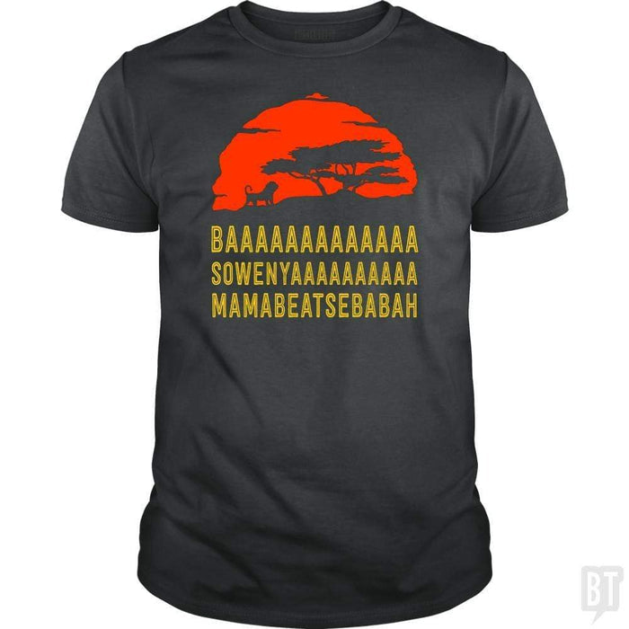 SunFrog-Busted Anjaka Classic Guys / Unisex Tee / Dark Heather / S Baaa Sownyaaa Mamabeatsebabah