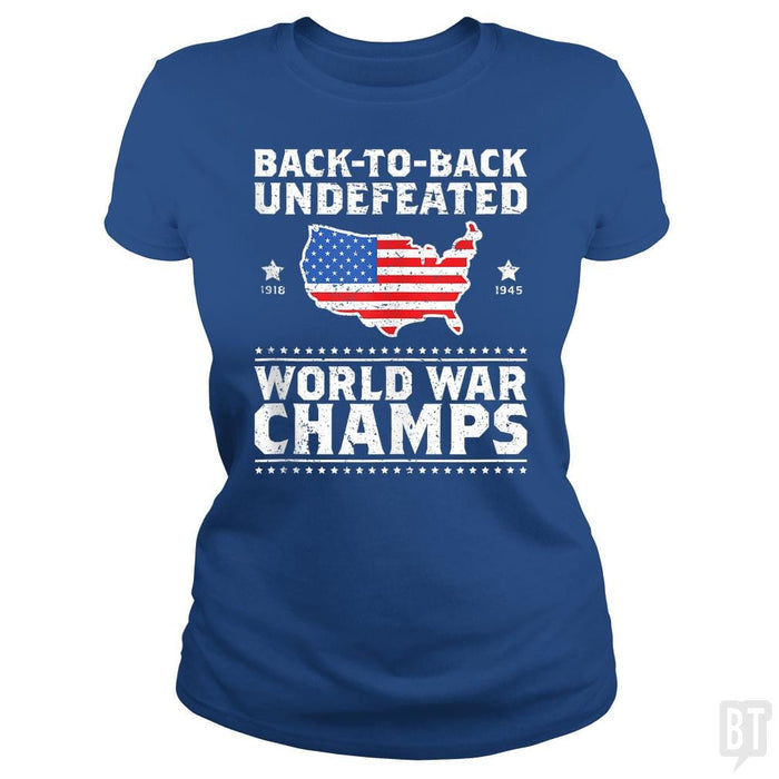 Classic Ladies Tee / Royal Blue / S