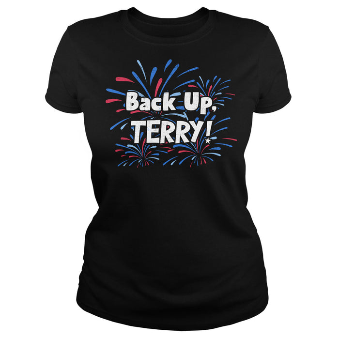 Back Up, Terry! - BustedTees.com