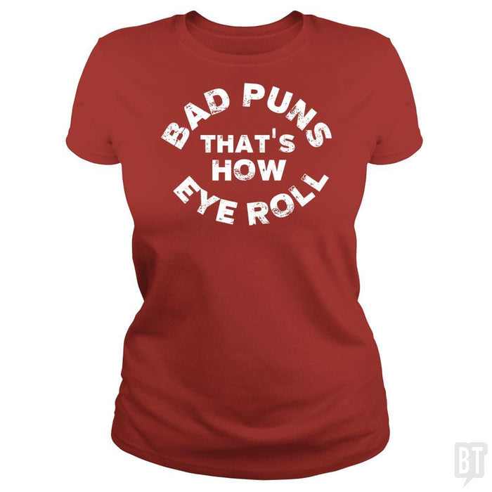 Classic Ladies Tee / Red / S