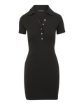 Veronica Beard Bailey Polo Minidress - Black