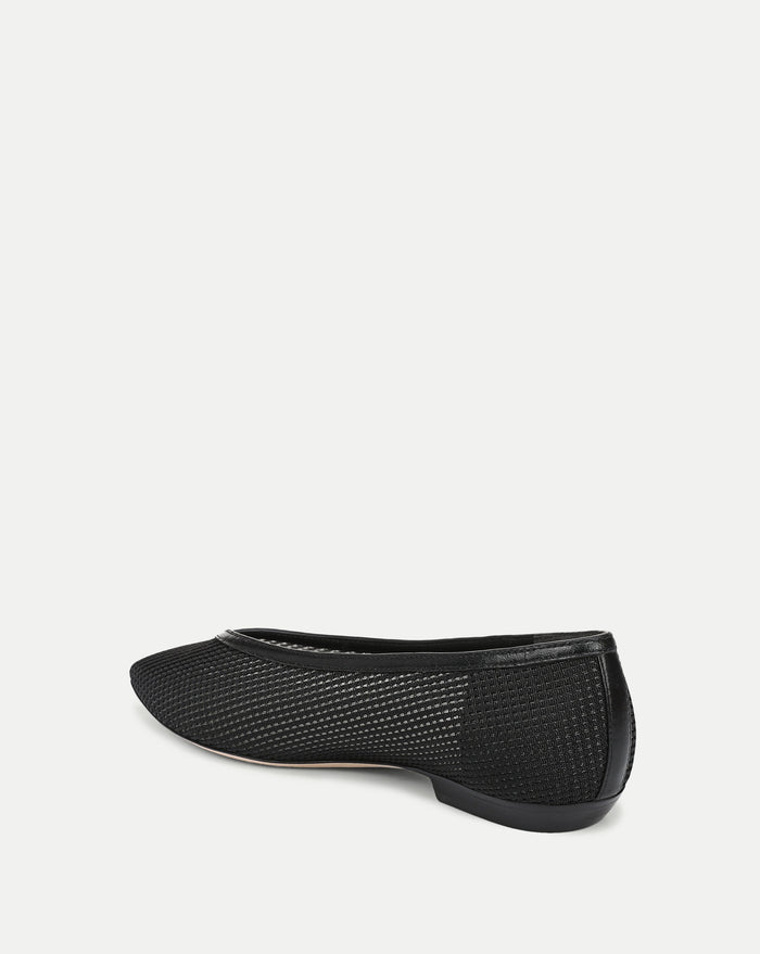 Veronica Beard Bancroft Mesh Flat - Black
