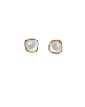 Veronica Beard Bay Stud Earrings Pearl
