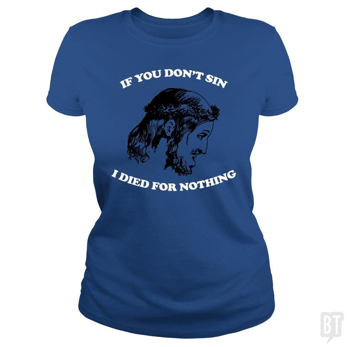 Classic Ladies Tee / Royal Blue / S