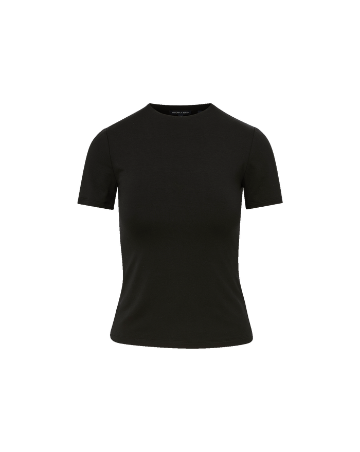 Veronica Beard Benedict Crewneck T-Shirt - Black