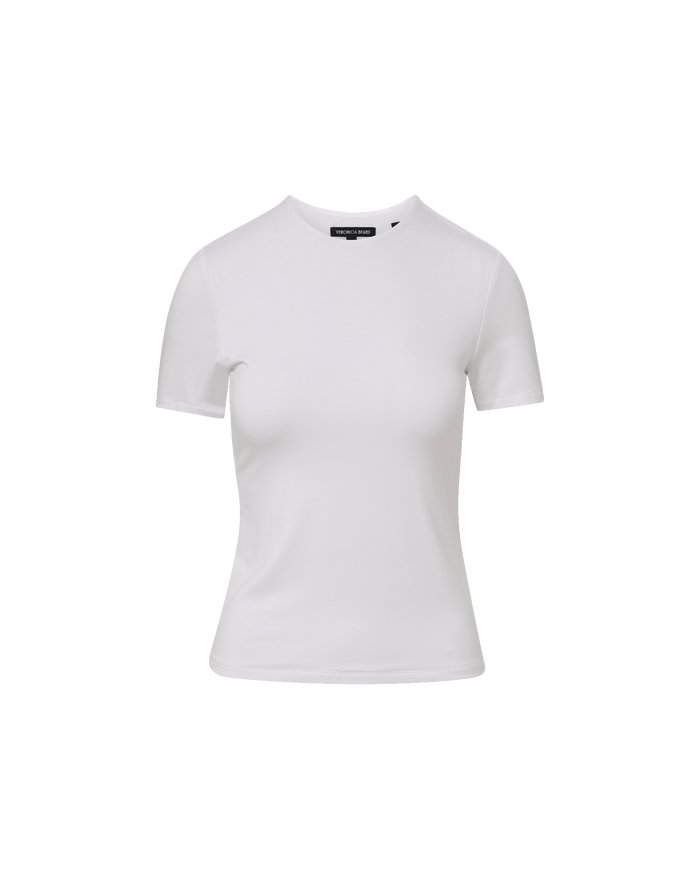 Veronica Beard Benedict Crewneck T-Shirt - White