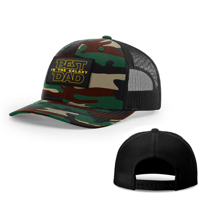 Snapback Trucker / Green Camo and Black / One Size