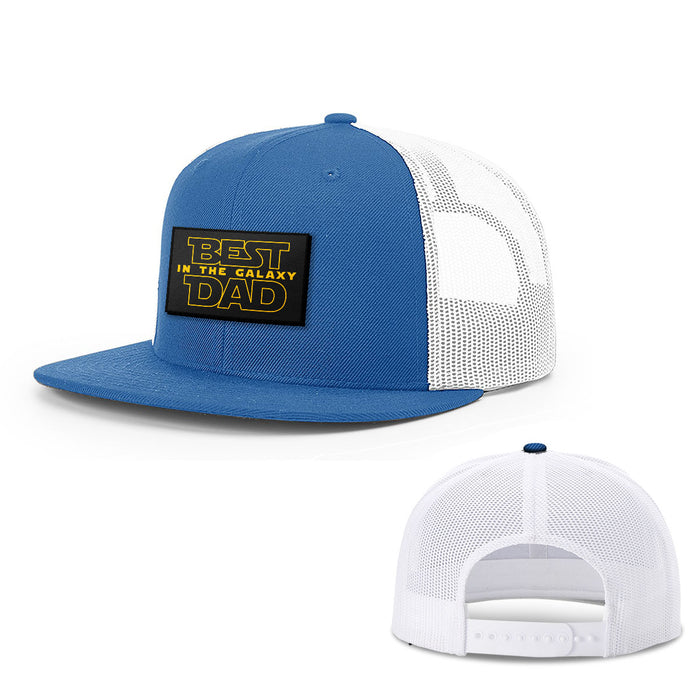 Snapback Flatbill / Royal Blue and White / One Size