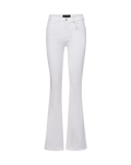 Veronica Beard Beverly Skinny-Flare Jean - White