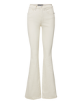 Veronica Beard Beverly Skinny-Flare Jean - Ecru