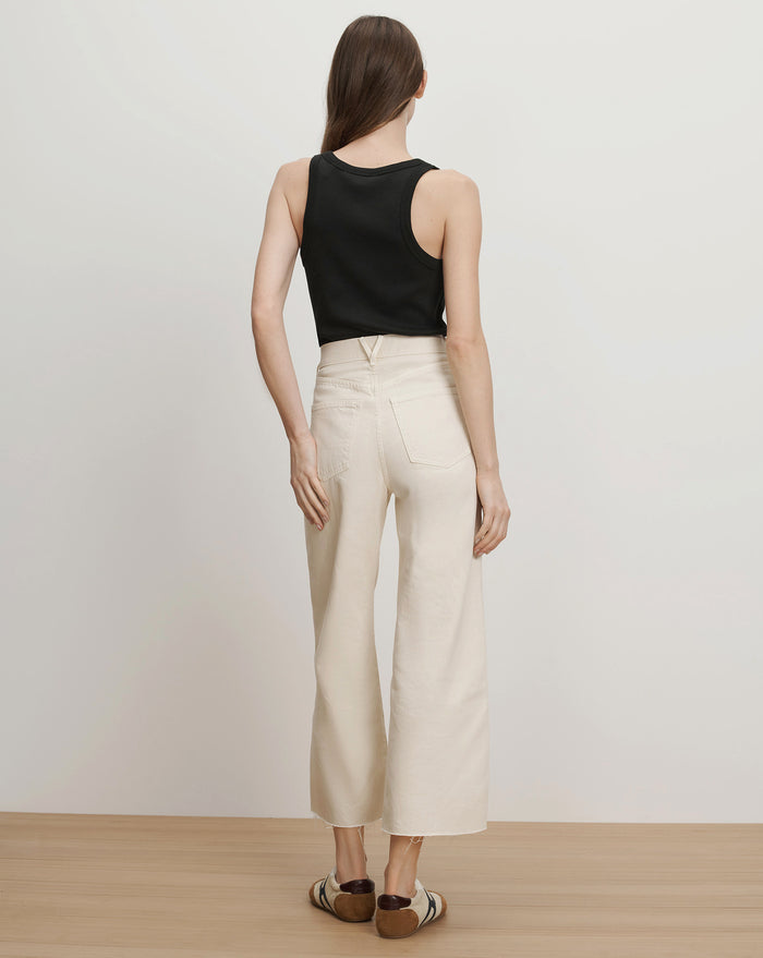 Veronica Beard Birke Scoopneck Tank Top - Black