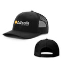Bitcoin Accepted Here Hats - BustedTees.com