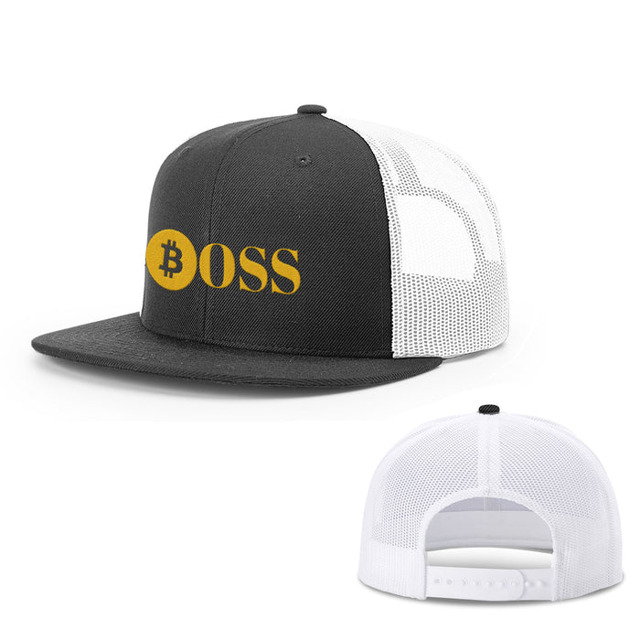 Snapback Flatbill / Black and White / One Size