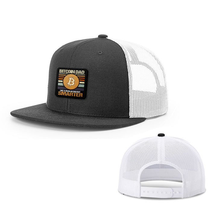 Snapback Flatbill / Black and White / One Size