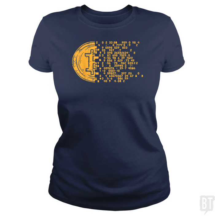 Classic Ladies Tee / Navy Blue / S