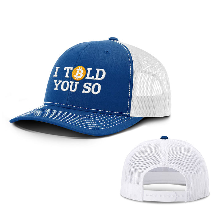 Snapback Trucker / Royal Blue and White / One Size