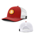 Bitcoin Logo Patch Hats - BustedTees.com
