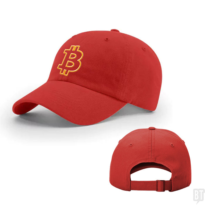 Dad Hat / Red / One Size