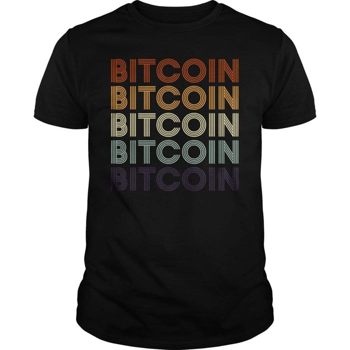 SunFrog-Busted BustedTees Classic Unisex / Black / S Bitcoin Retro