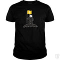 Bitcoin To The Moon Tee Bitcoin Shirt - BustedTees.com
