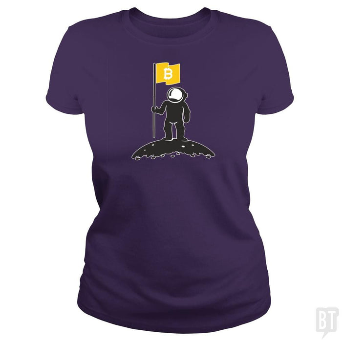 Classic Ladies Tee / Purple / S