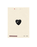 Veronica Beard Black Heart Wish Card Black