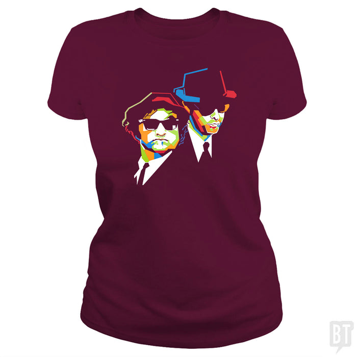 Classic Ladies Tee / Maroon / S