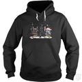 Boba Fett Darth Vader Stormtrooper Christmas Santa Hoodie